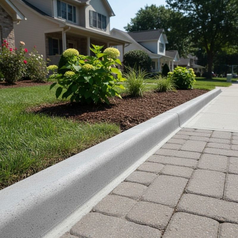 Garden Curbing Installation