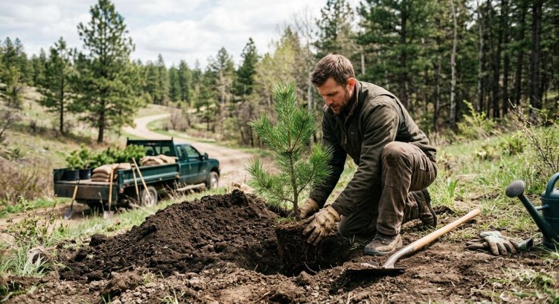Privacy Trees Planting in Ventura County, CA